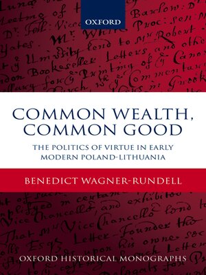 cover image of Common Wealth, Common Good